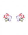 Isa earrings pastel combo rhodium