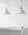 Cleo Pendant Antique Brass