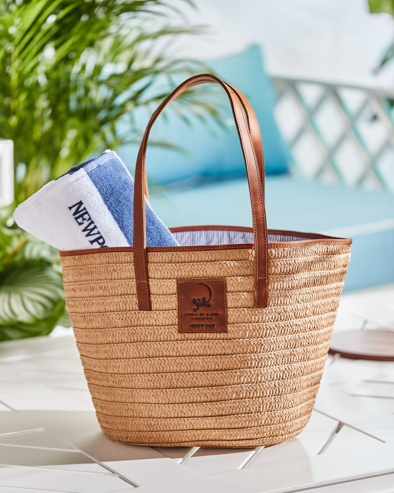 Isola di Capri Beach Bag