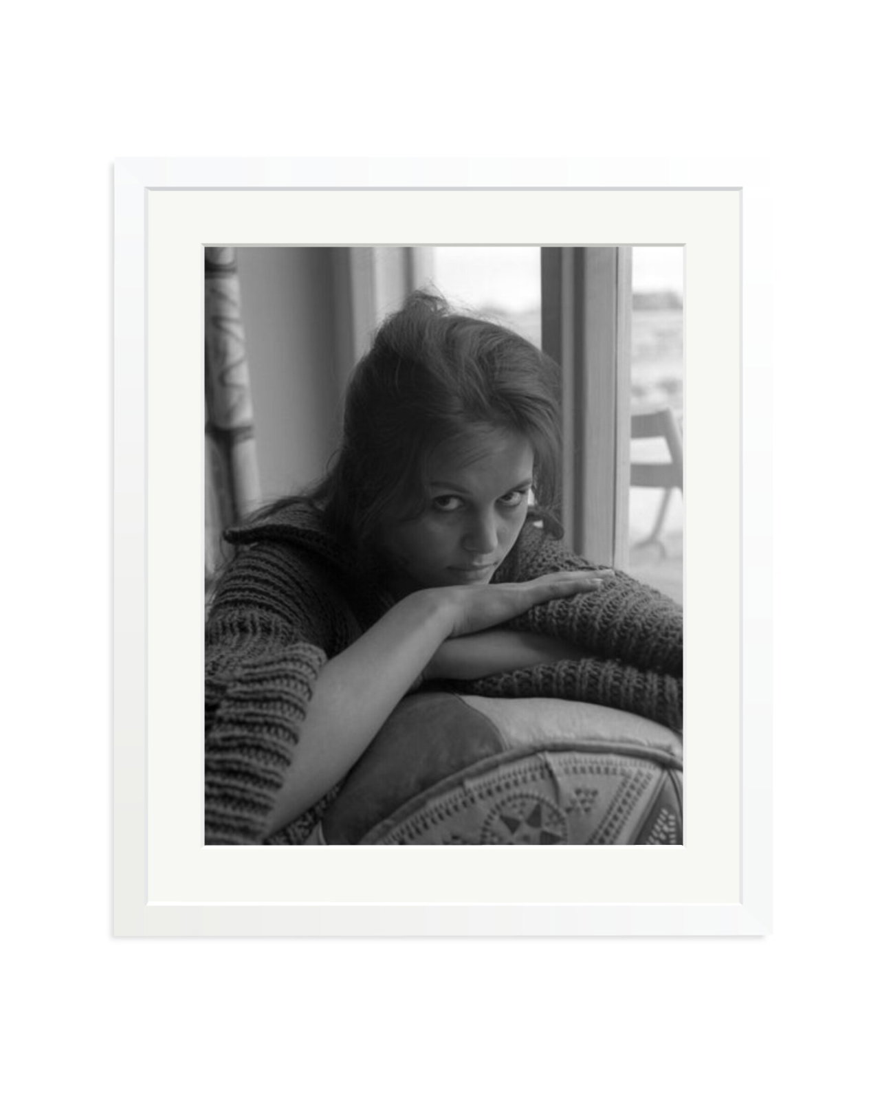 Claudia Cardinale Staring White / Large