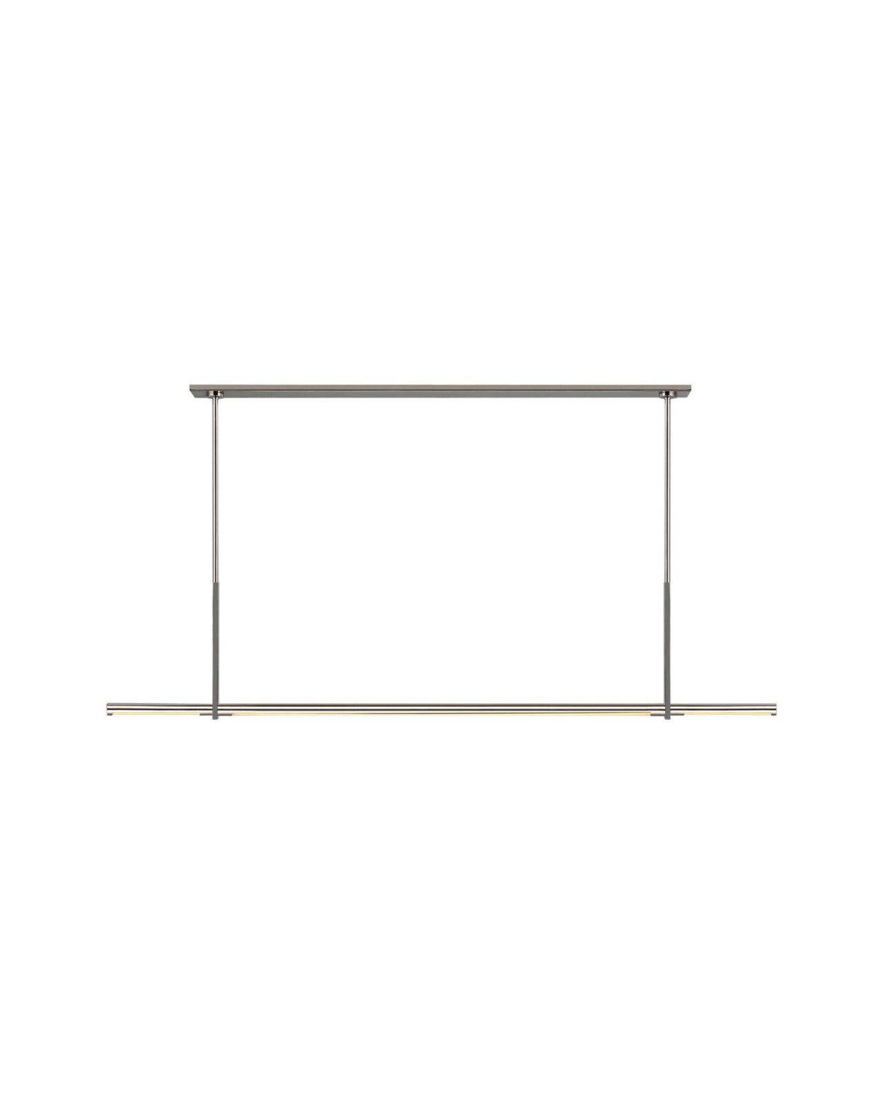 Axis Linear Pendant Polished Nickel Large
