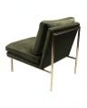 April lounge chair amazon green / brass