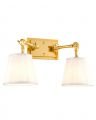 Wentworth Wall Lamp, double, brass