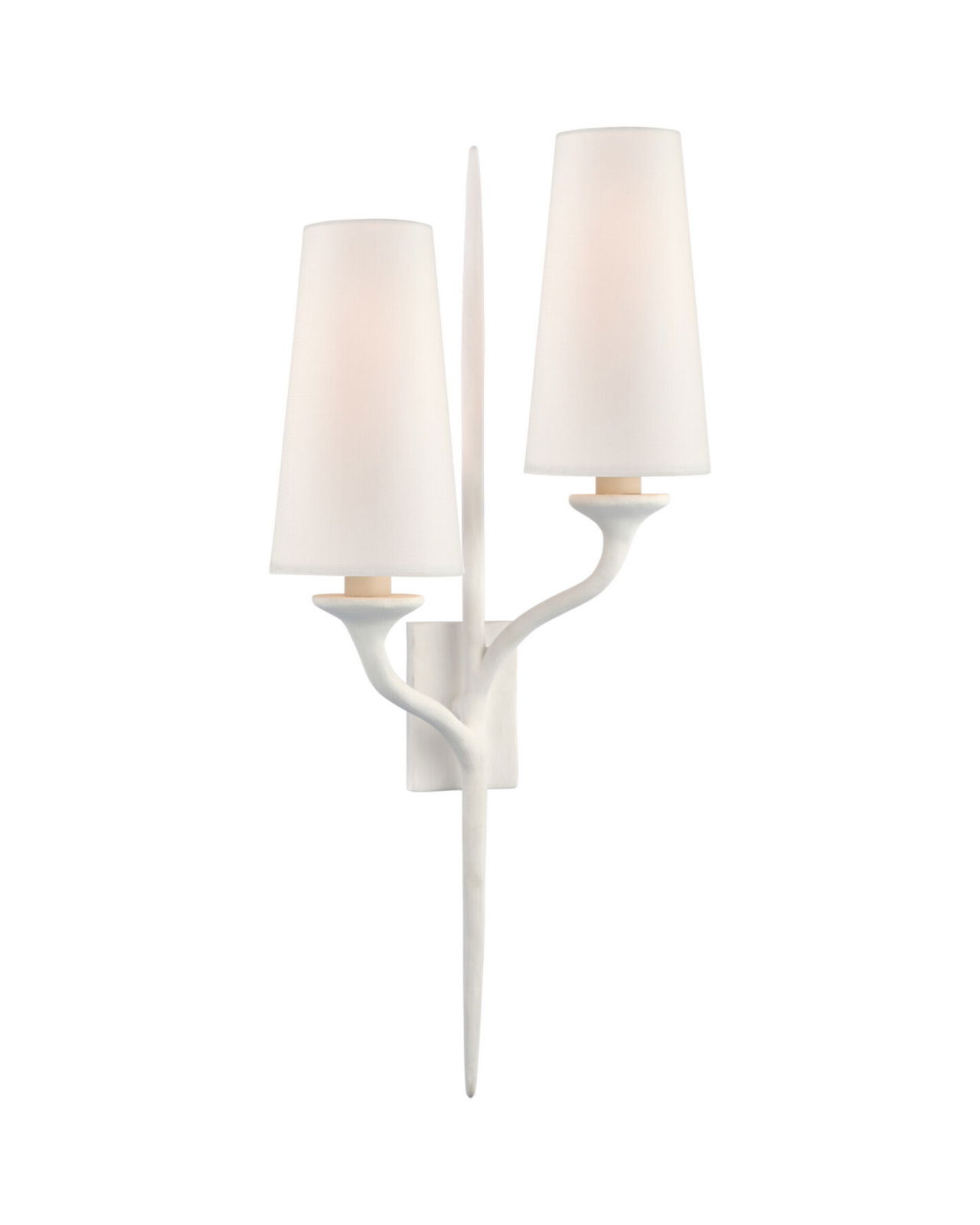 Iberia Double Right Sconce Plaster Whites