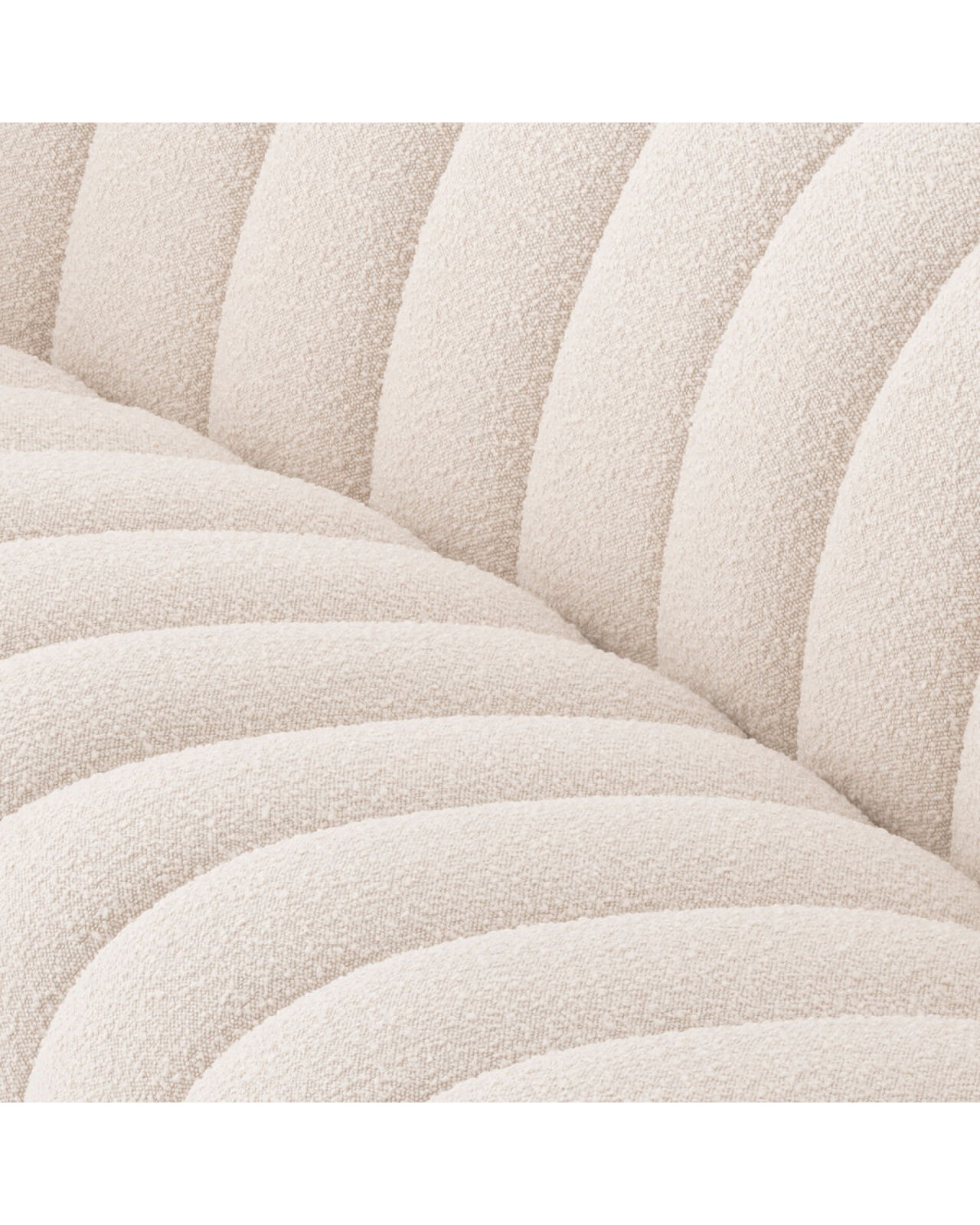 Kelly bank bouclé cream