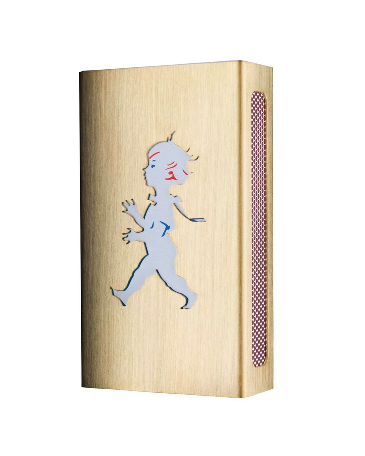 Hommage Matchbox Case, brass, large