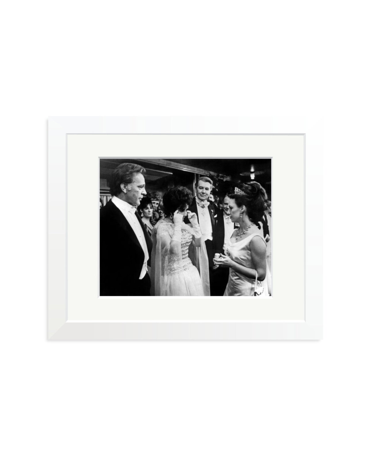 Burton, Taylor and Princess Margaret White / Small