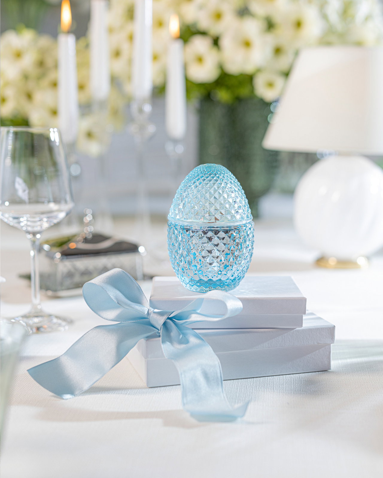 L’Ove doftljus Waterlily & Rose