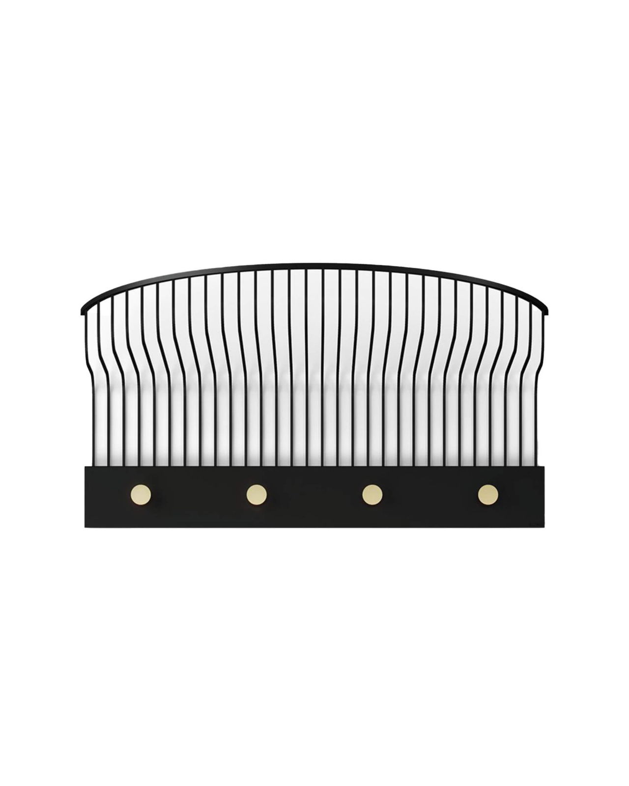 Lunett Hat Rack Black