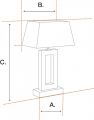 Kingston Floor Lamp Vintage Brass OUTLET