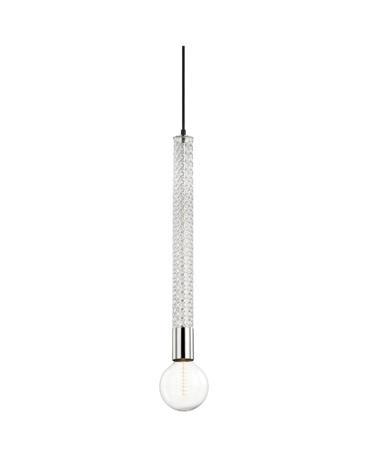 Pippin taklampe nikkel