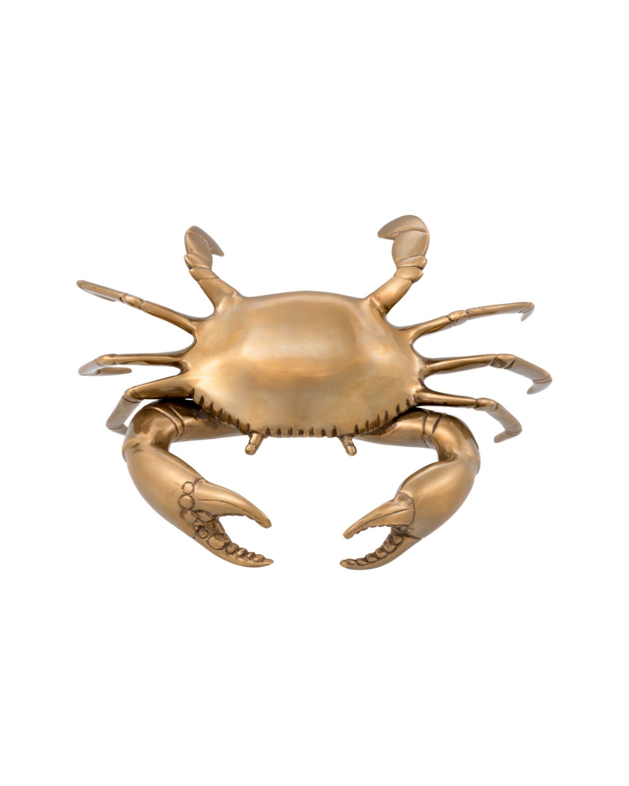Crab Decoration Antique Brass