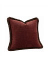 Gabby putetrekk frynser burgundy