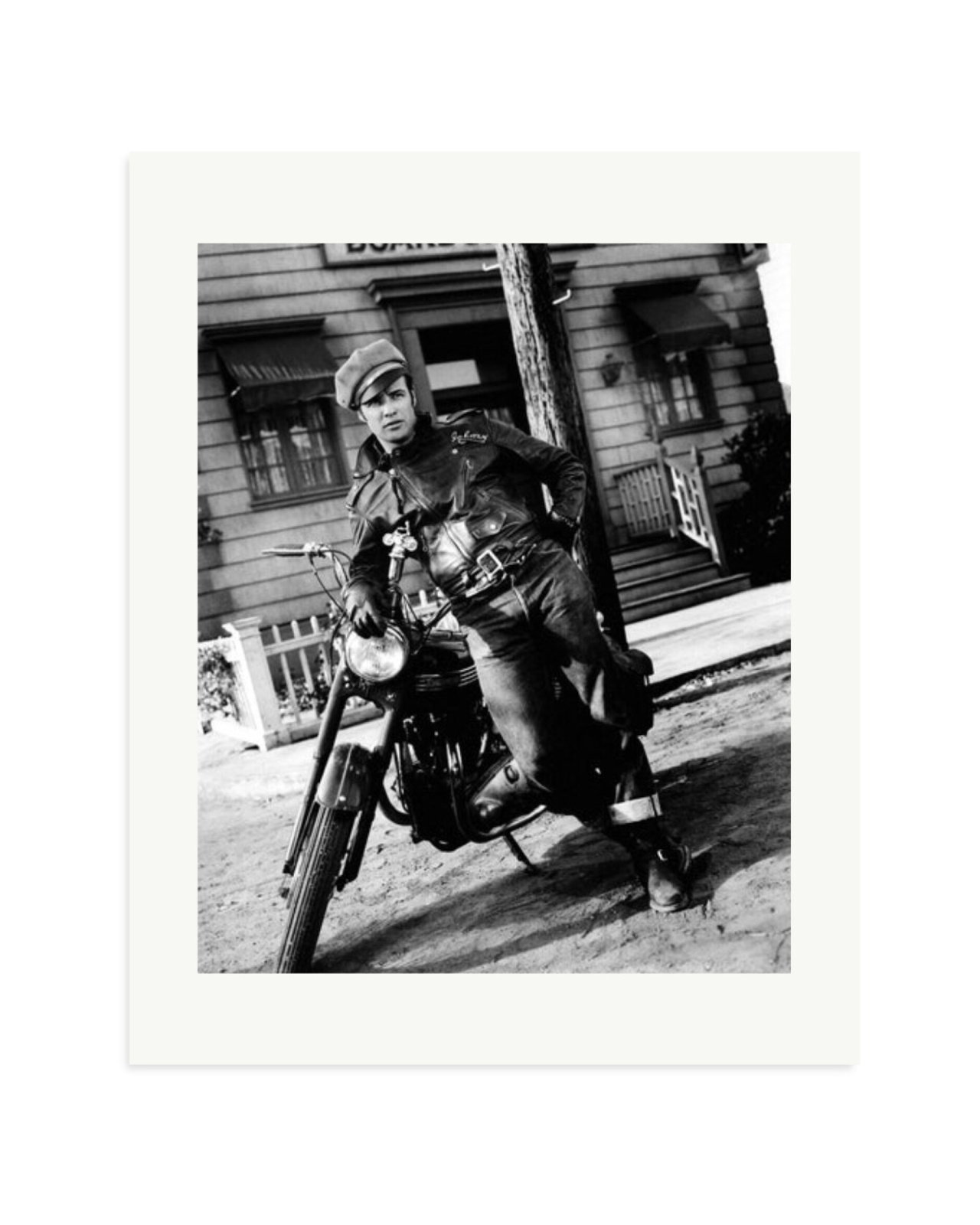 Brando As The Wild One Print Only / Medium