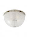 SereMedium Flush Mount Polished Nickel
