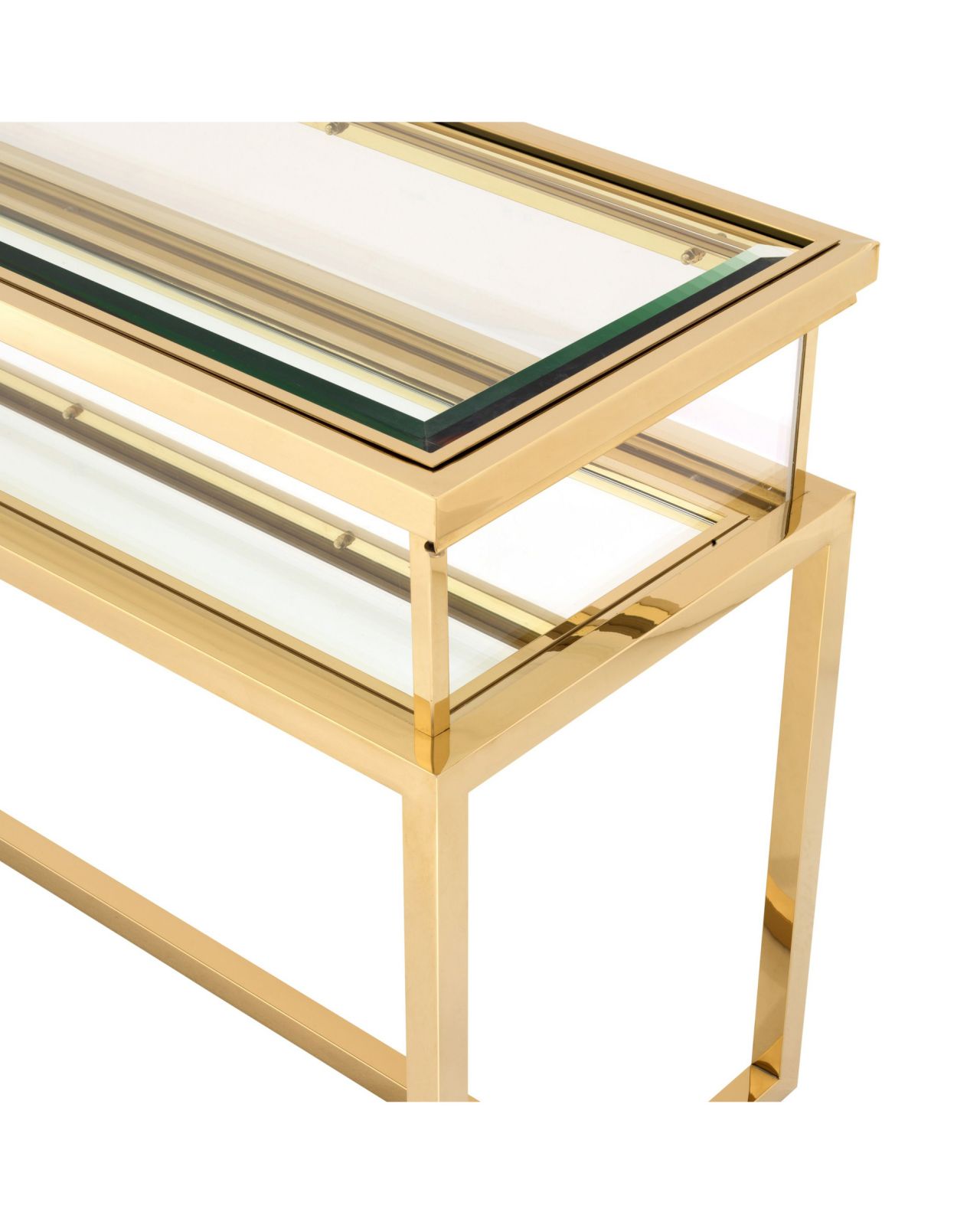 Konsolbord Harvey Sliding Top Gold OUTLET