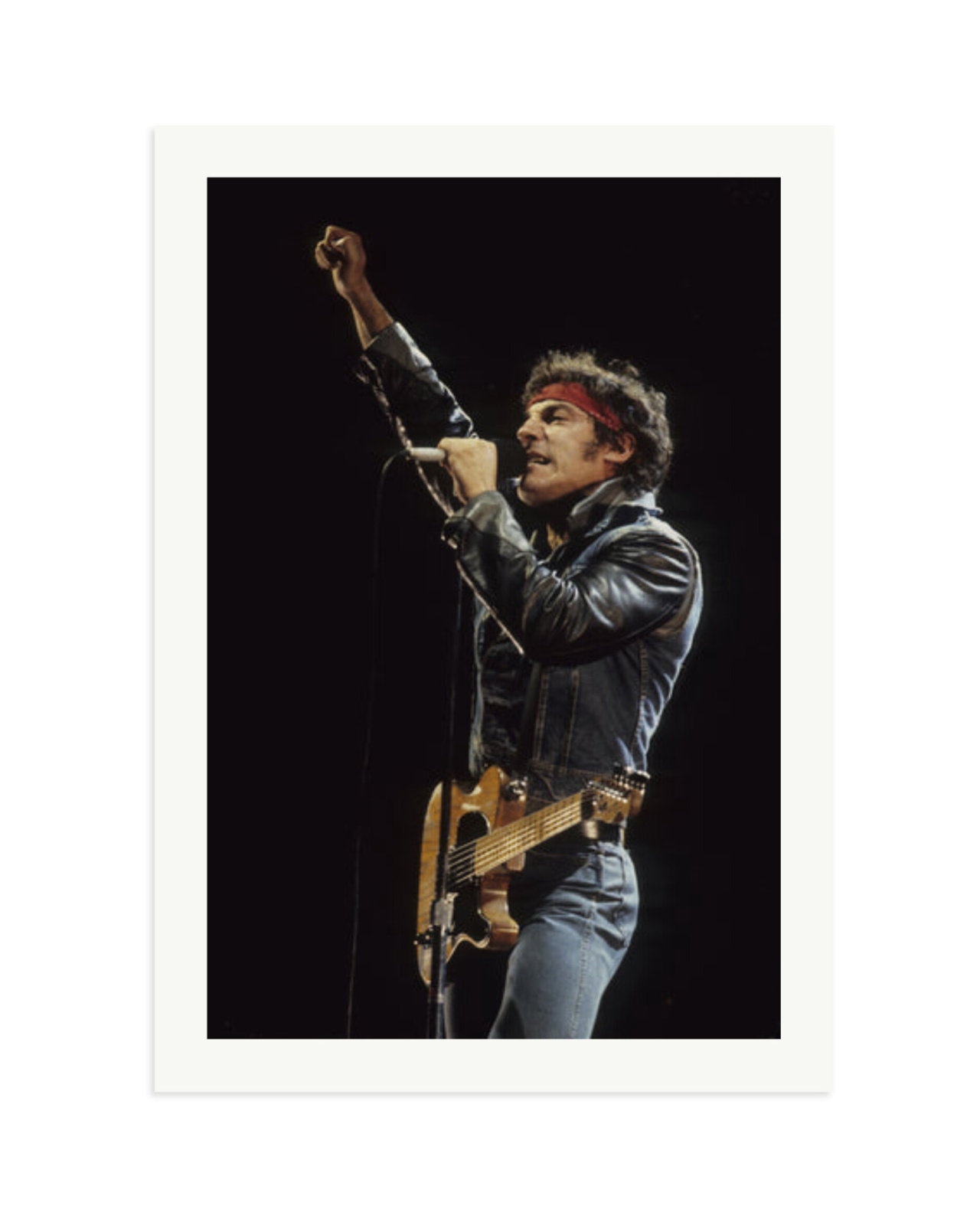 Bruce Springsteen Live, 1984 Print Only / XXL