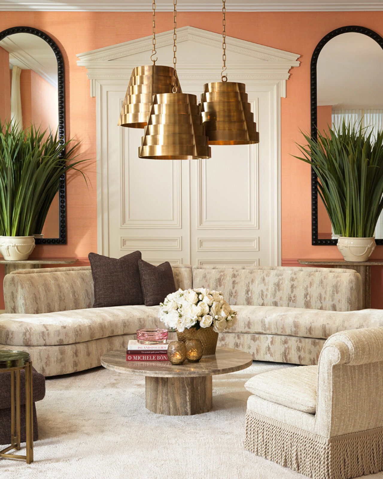 Marcellus schaal lichtroze