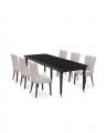 Modus Dining Table With Hudson Dining Chair Sand