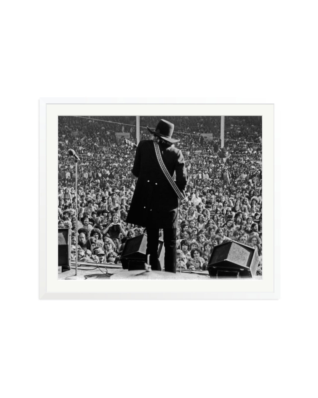 Joe Walsh at Cleveland Stadium White / XXL