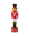 Teddy Nutcracker With Lights 45 cm