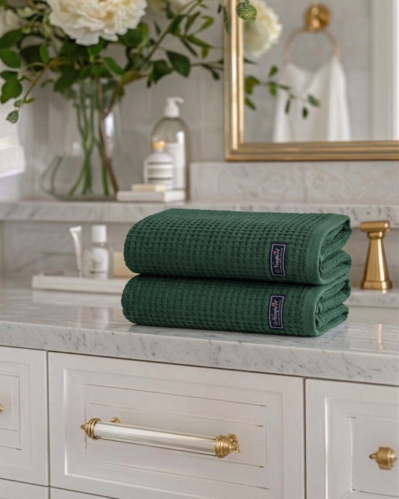 Fisher Island Towel Green
