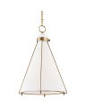 Eldridge loftlampe antik messing