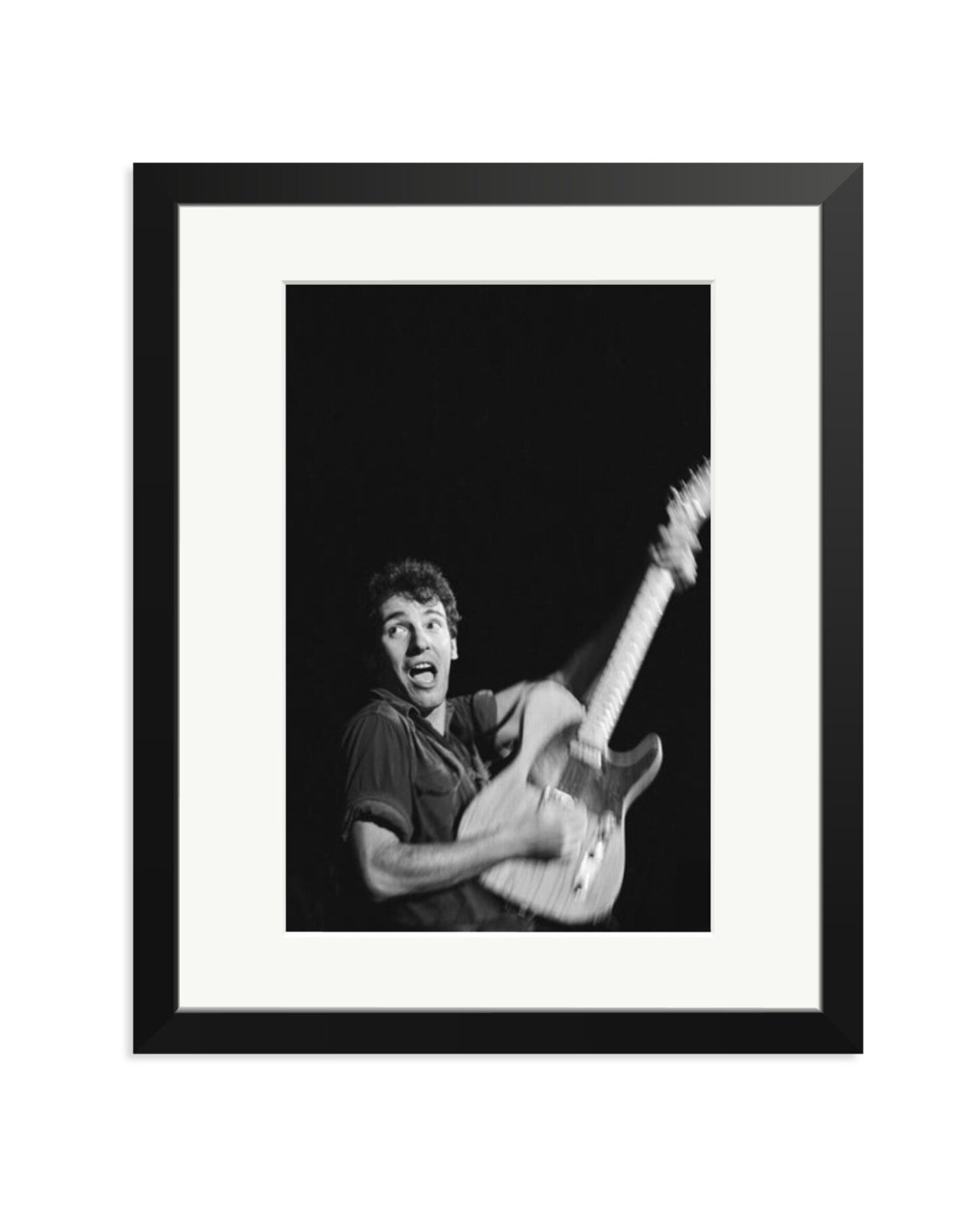 70s Bruce Springsteen Black / Medium