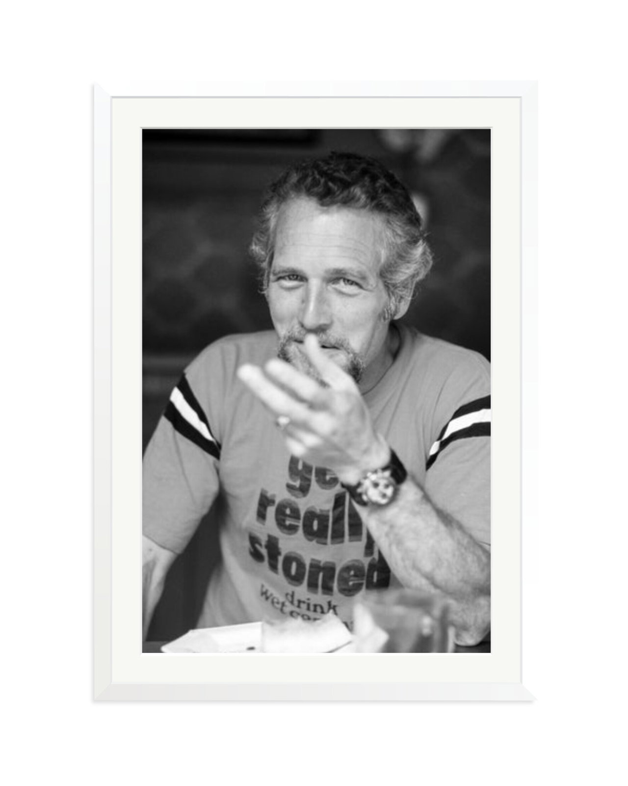 Paul Newman, 1981 White / XXL