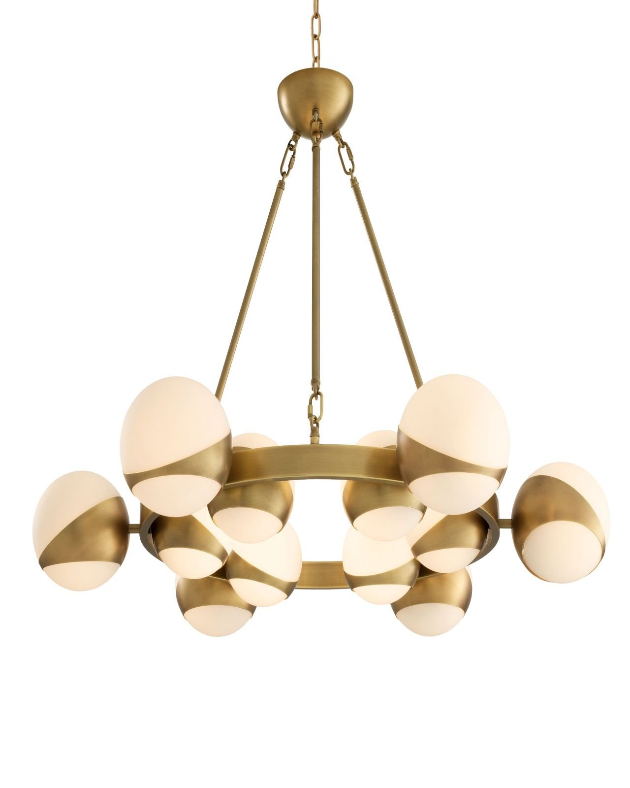 Piazetta ceiling lamp antique brass