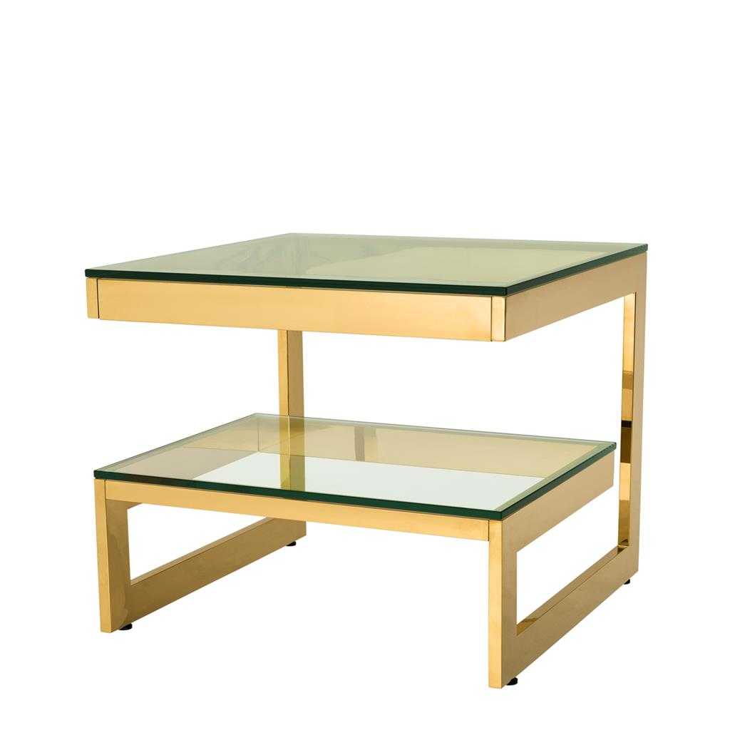 Gamma sidobord guld OUTLET