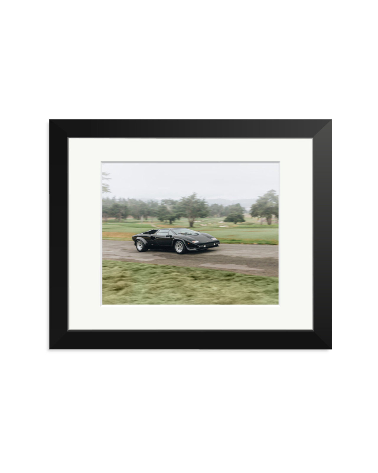 Black Lamborghini Countach Black / Small