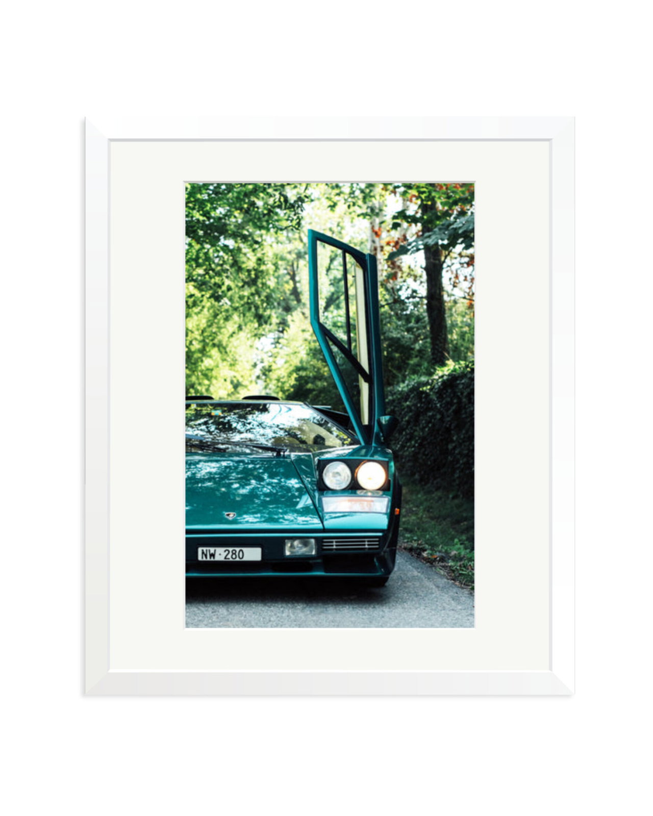 Lamborghini Countach LP400 White / Large