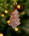 Woodley Gingerbread Tree Christmas Ornament