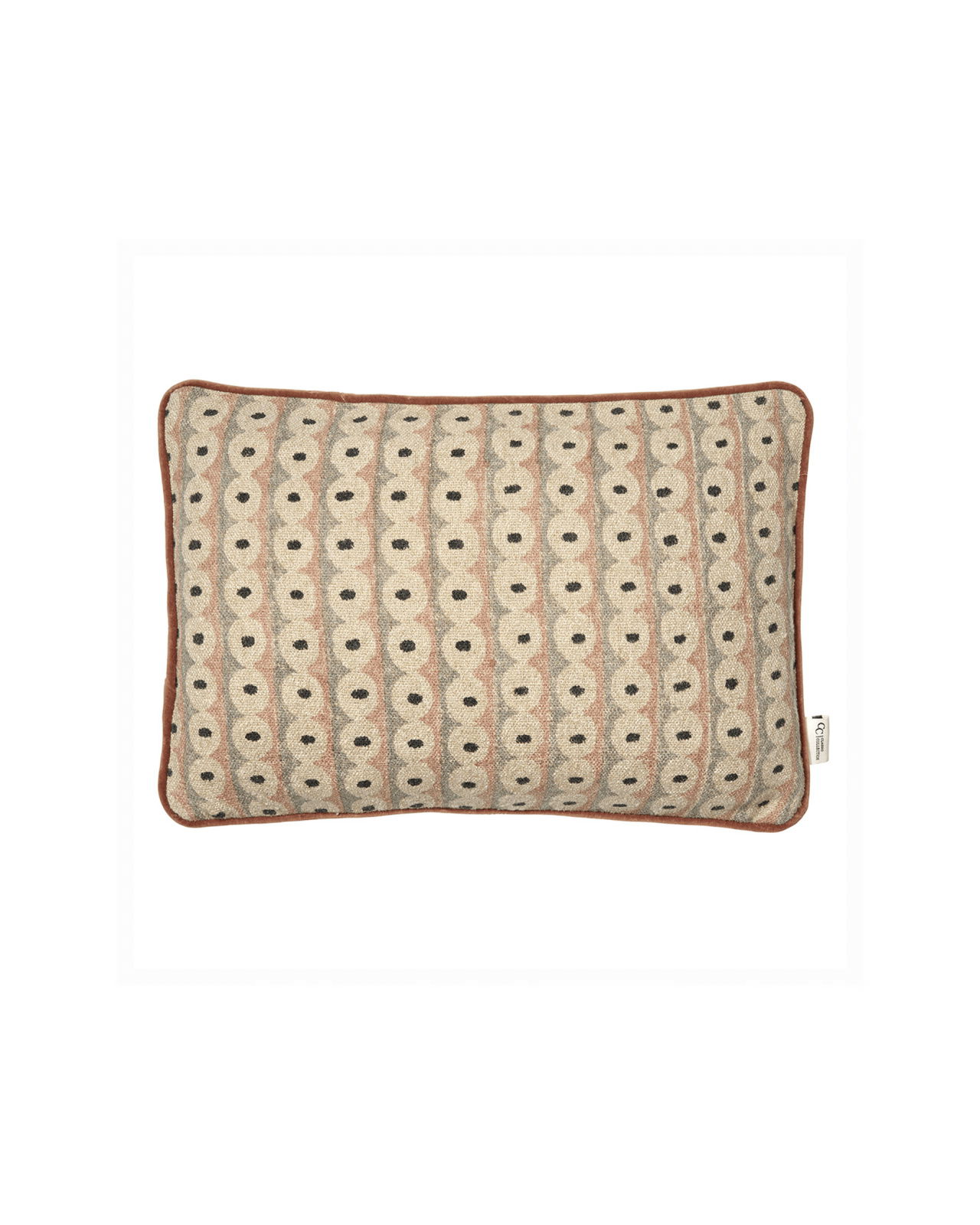 Dot Mocha Cushion Cover