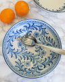 Siracusa blue salad bowl