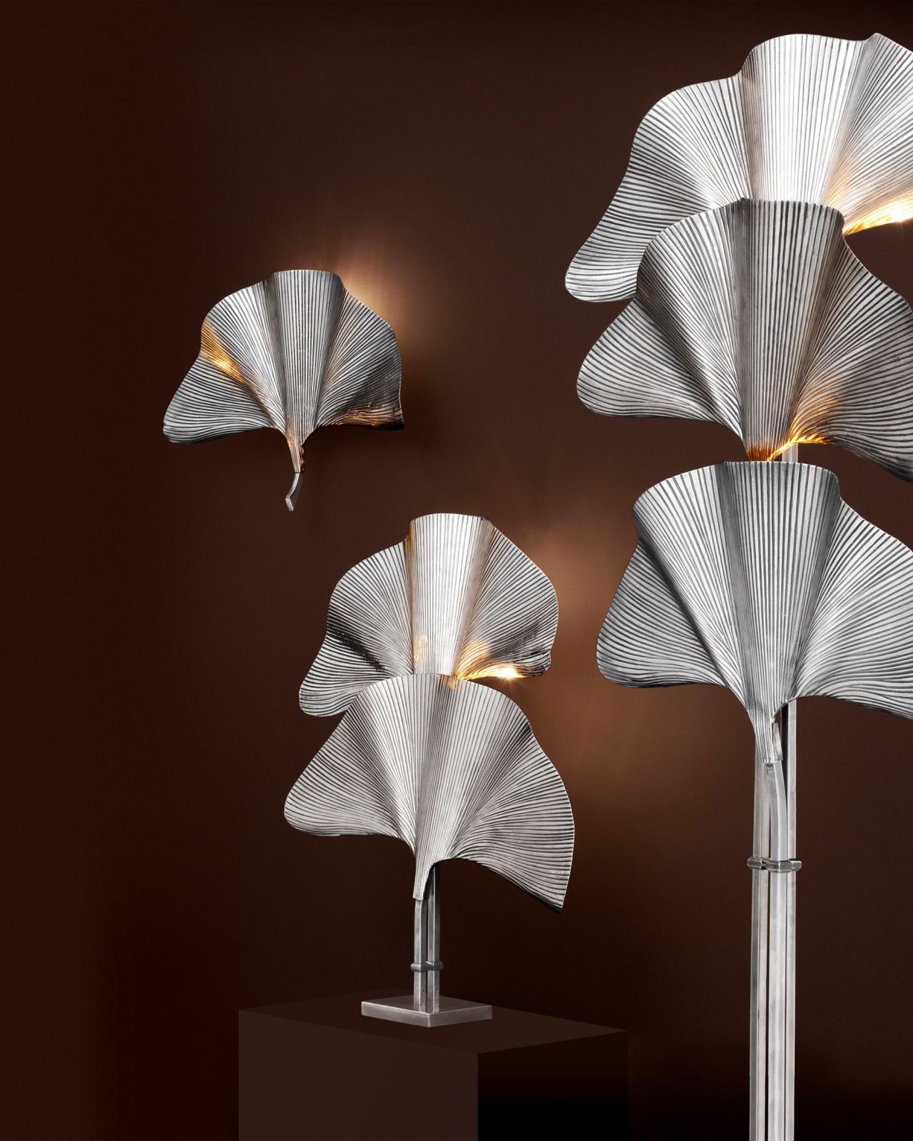 Las Palmas bordslampa silver OUTLET