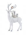 Bernice Deer Christmas Decoration White