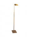 Studio Adjustable Light Floor Lamp Antique Brass