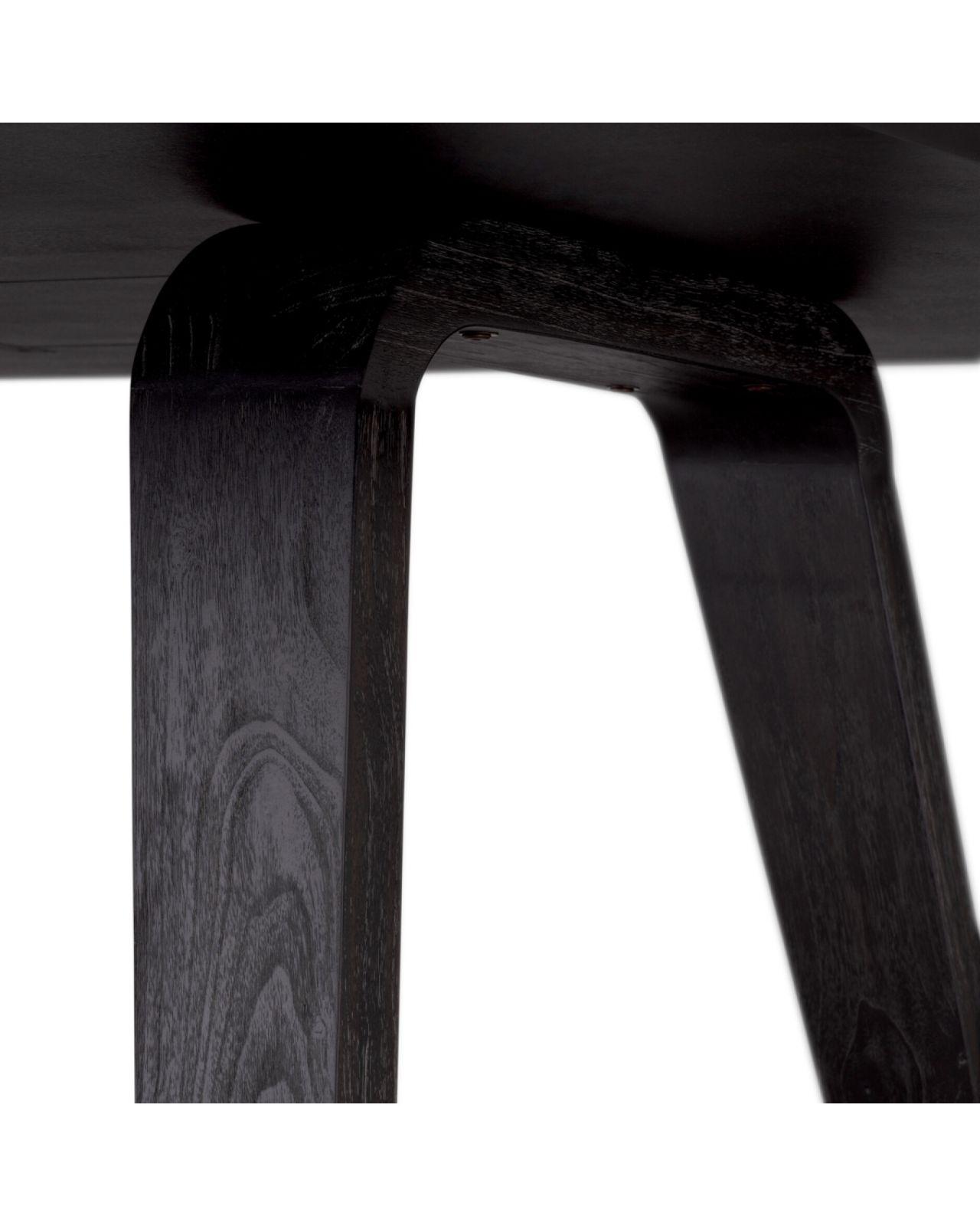 Glover Dining Table Charcoal Grey Oak Veneer
