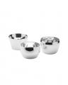 Kin Tealight Holder Silver 3-pack