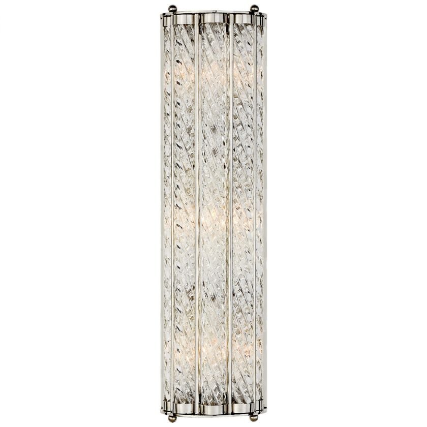 Eaton Linear Sconce Polished Nickel