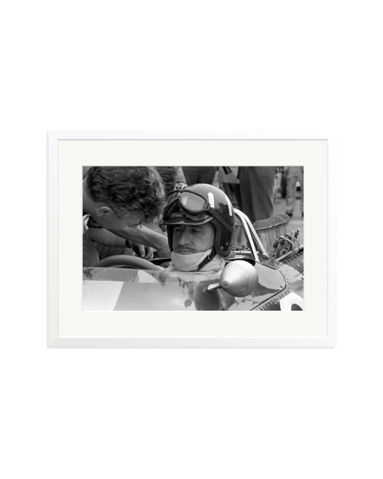 Graham Hill and Keith Duckworth White / XL