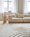 Curve teppe ivory