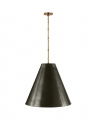 Goodman Large Hanging Lamp Antique Brass/Bronze Shade L