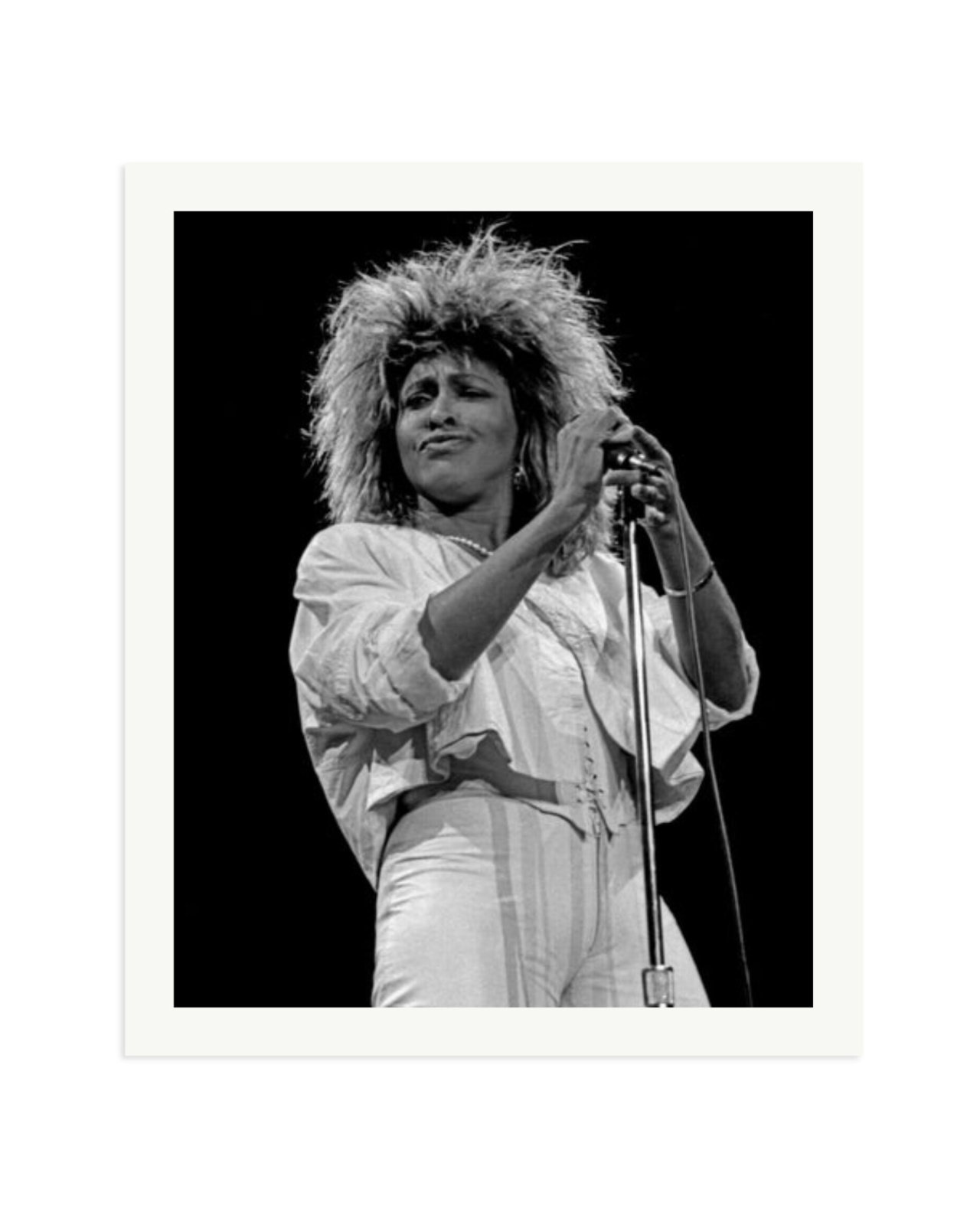 Tina Turner 1985 Print Only / XXL