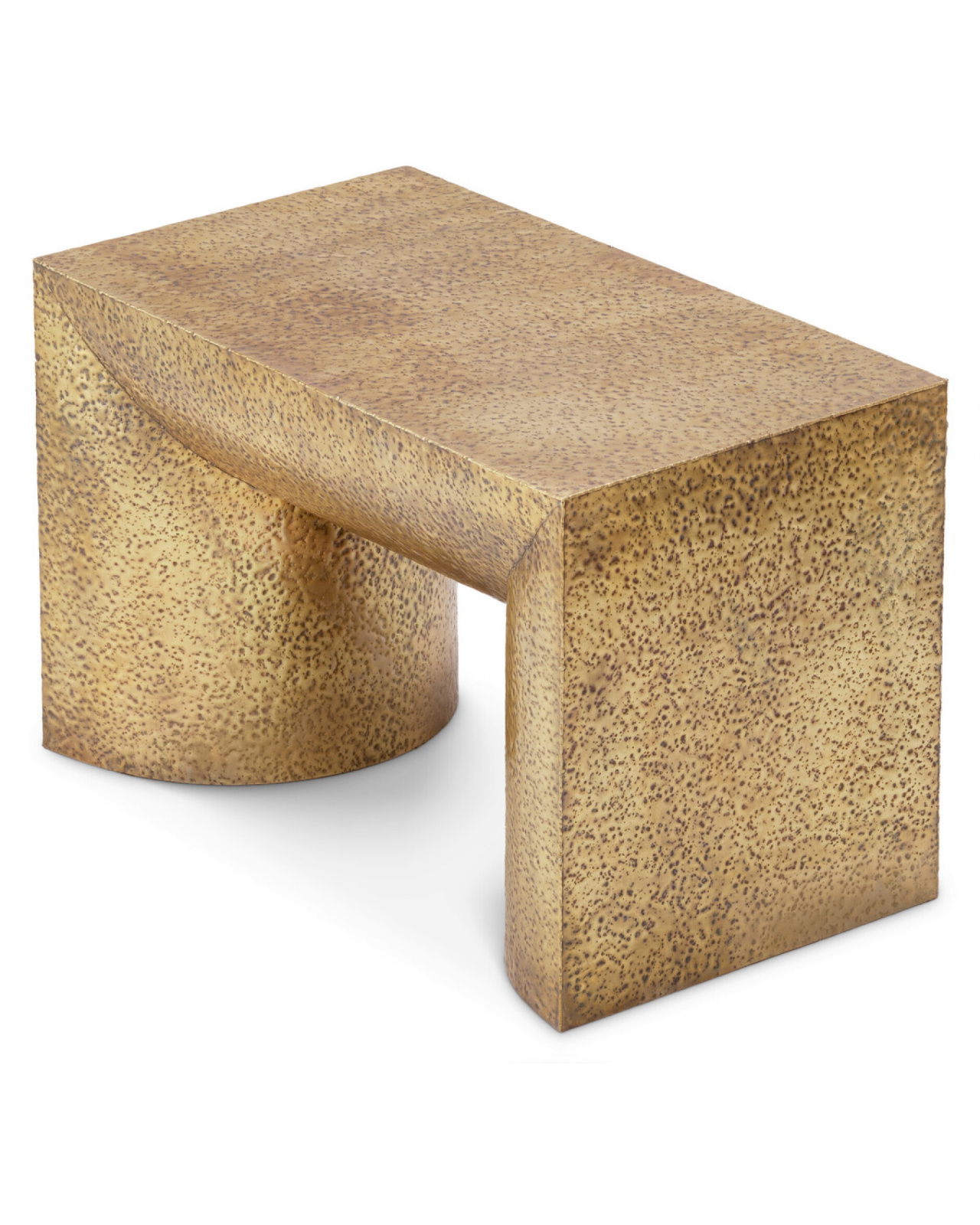 Drayton bijzettafel messing