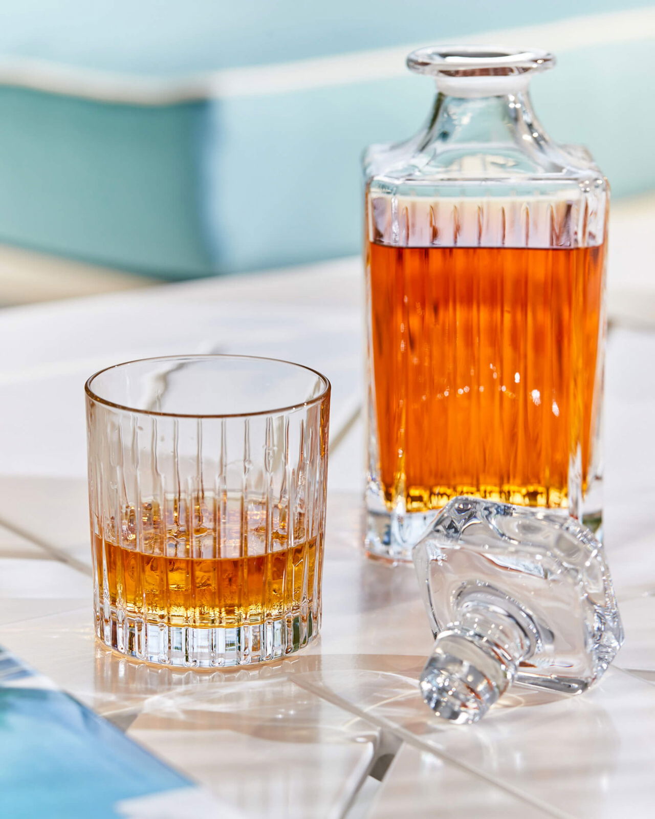 Manhattan tumblerglas kristall singel