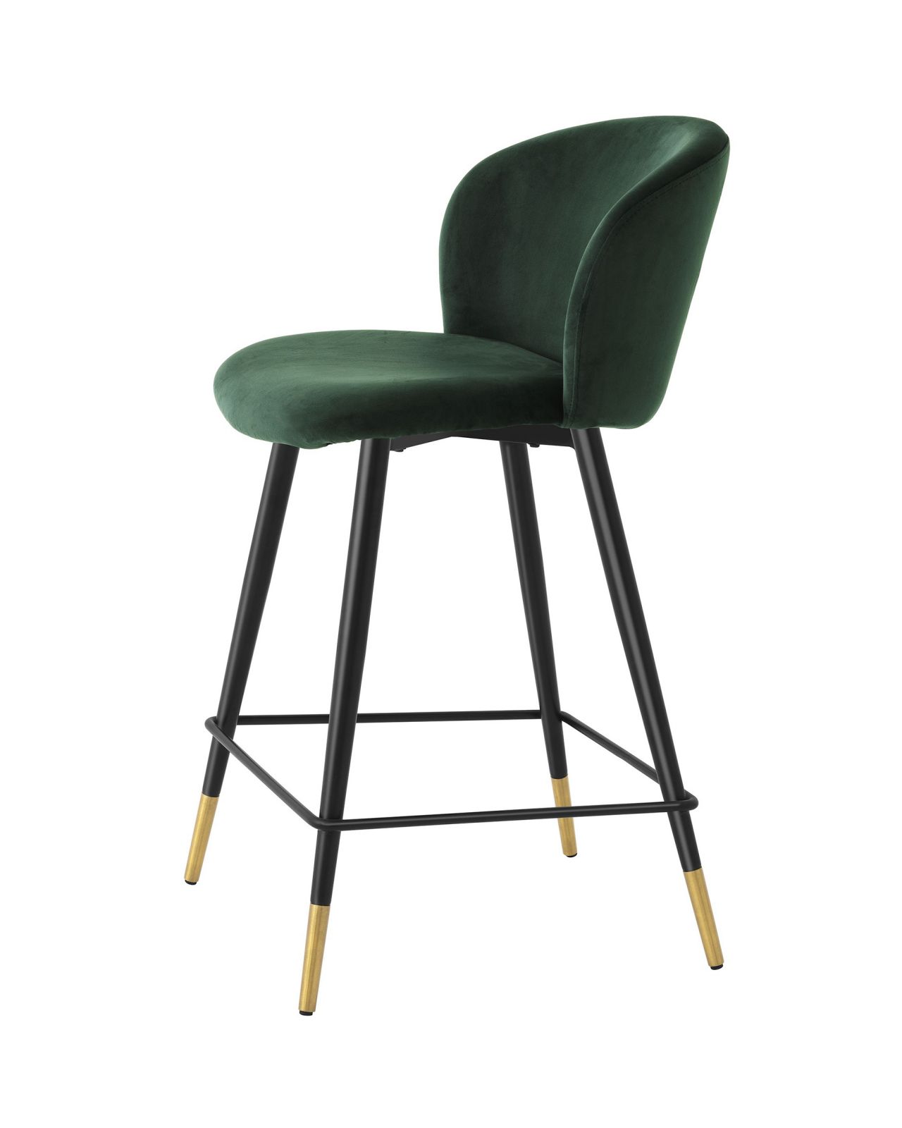 Volante barstol roche dark green velvet