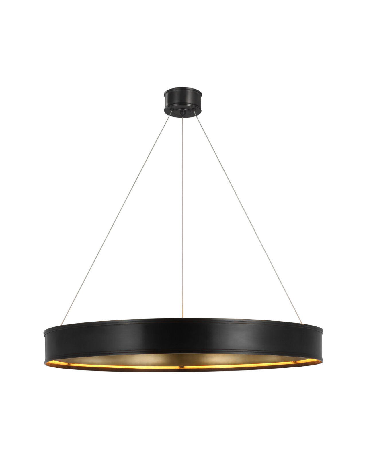 Connery 40" Ring Chandelier Bronze